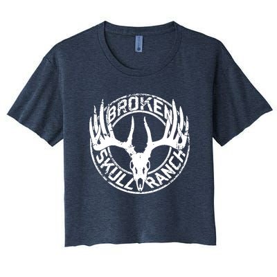 Broken Skull Ranch Women's Crop Top Tee