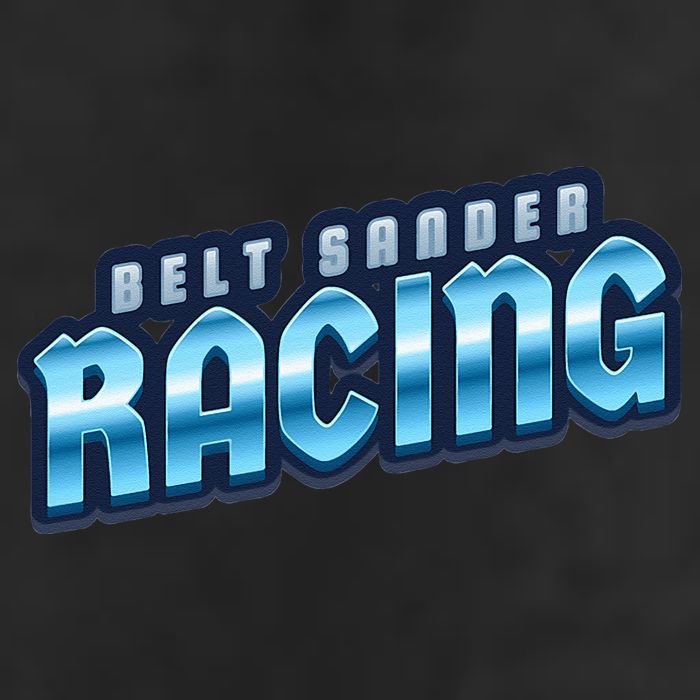 Belt Sander Racer Adult Drive Performance Visor