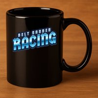 Belt Sander Racer 11oz C Handle Ceramic Mug