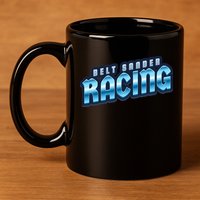 Belt Sander Racer 11oz C Handle Ceramic Mug