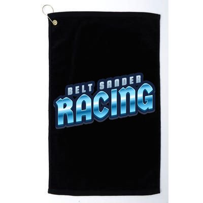 Belt Sander Racer Golf Towel