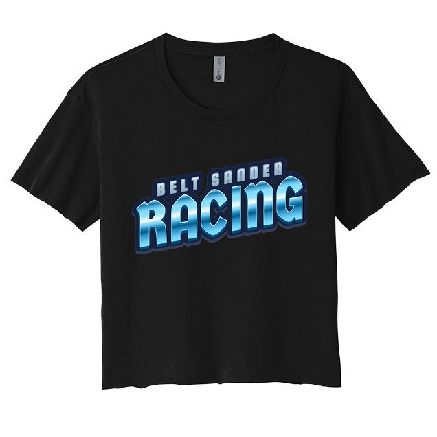 Belt Sander Racer Crop Top