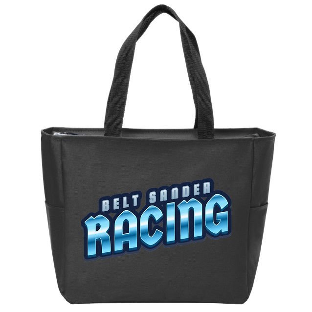 Belt Sander Racer Zip Tote Bag