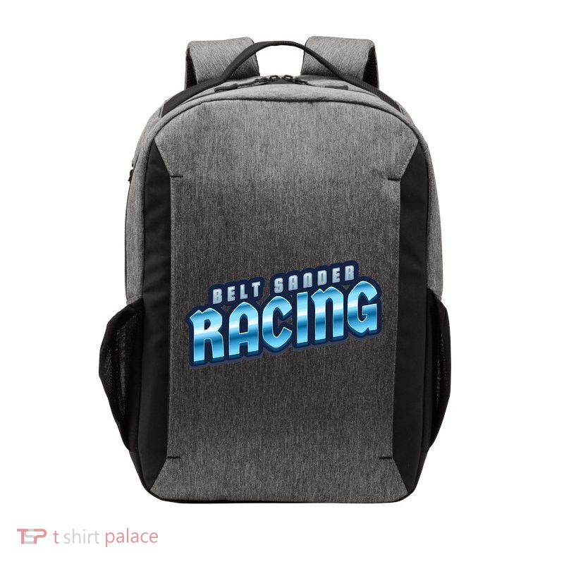Belt Sander Racer Vector Backpack