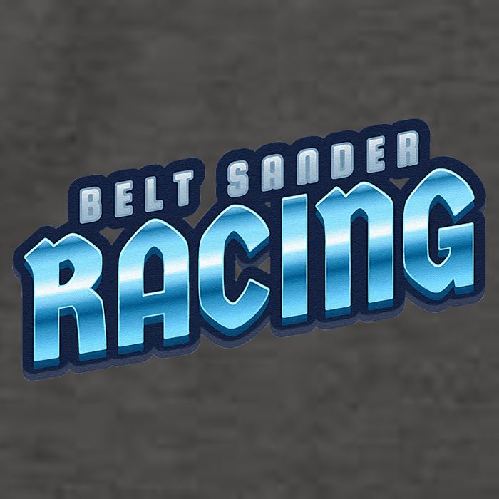 Belt Sander Racer Vector Backpack