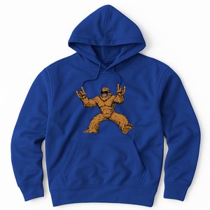 Bigfoot Sasquatch Rock On Hoodie