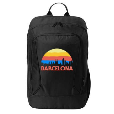 Barcelona Spain Retro Tourism Cool Gift City Backpack