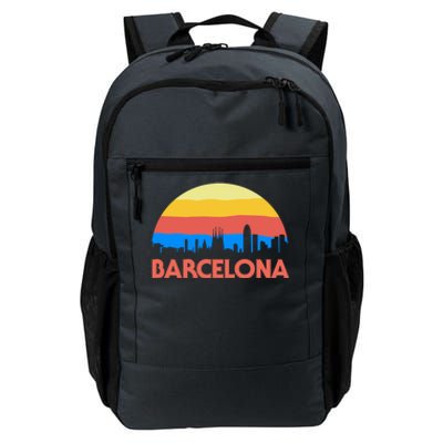 Barcelona Spain Retro Tourism Cool Gift Daily Commute Backpack