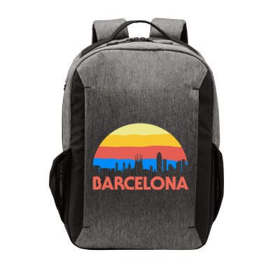 Barcelona Spain Retro Tourism Cool Gift Vector Backpack