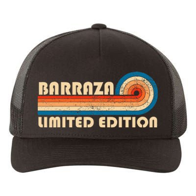 Barraza Surname Retro Vintage 80s 90s Birthday Reunion Yupoong Adult 5-Panel Trucker Hat