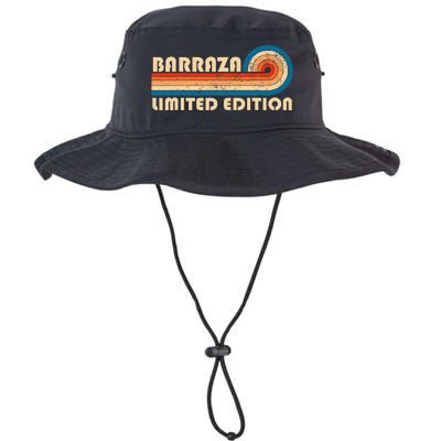 Barraza Surname Retro Vintage 80s 90s Birthday Reunion Legacy Cool Fit Booney Bucket Hat