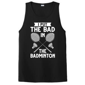 Badminton Shuttlecock Racket Birdie Player Cute Gift PosiCharge Competitor Tank