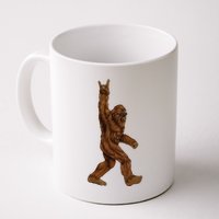 Bigfoot Sasquatch Rock and Roll Sunglasses Rock On Mug