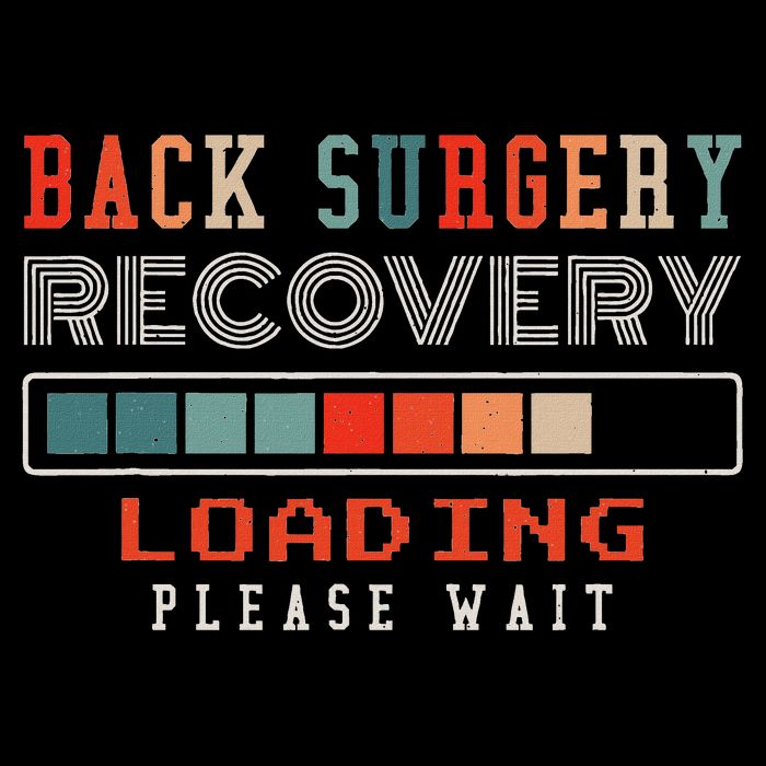 Back Surgery Recovery Loading Please Wait Mousepad