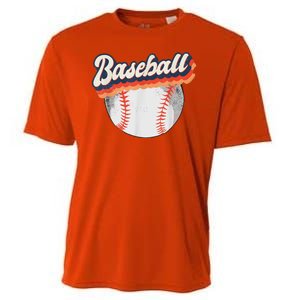 Baseball Sport Retro Cooling Performance Crew T-Shirt