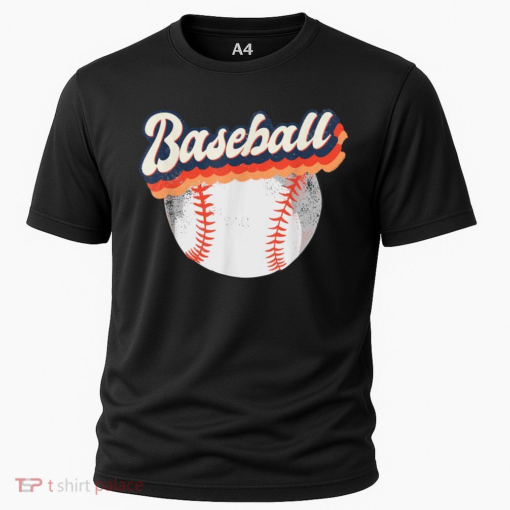 Baseball Sport Retro Performance Shirt