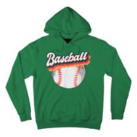 Baseball Sport Retro Hoodie