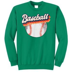 Baseball Sport Retro Sweatshirt