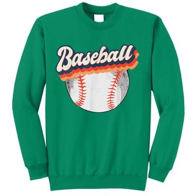 Baseball Sport Retro Sweatshirt