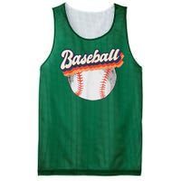 Baseball Sport Retro Mesh Reversible Basketball Jersey Tank