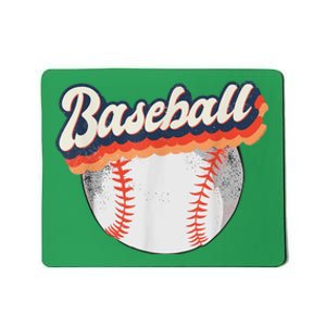 Baseball Sport Retro Mousepad