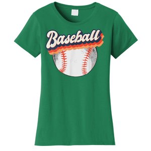 Baseball Sport Retro Women's T-Shirt