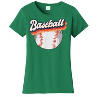 Baseball Sport Retro Women's T-Shirt