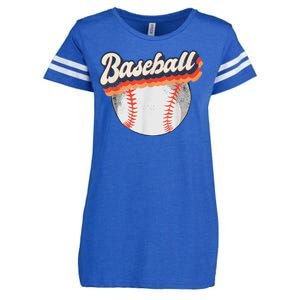 Baseball Sport Retro Enza Ladies Jersey Football T-Shirt