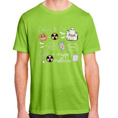 Boo Spooky Rad Tech Halloween Xray Fall Autumn Nurse Adult ChromaSoft Performance T-Shirt