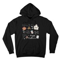 Boo Spooky Rad Tech Halloween Xray Fall Autumn Nurse Hoodie