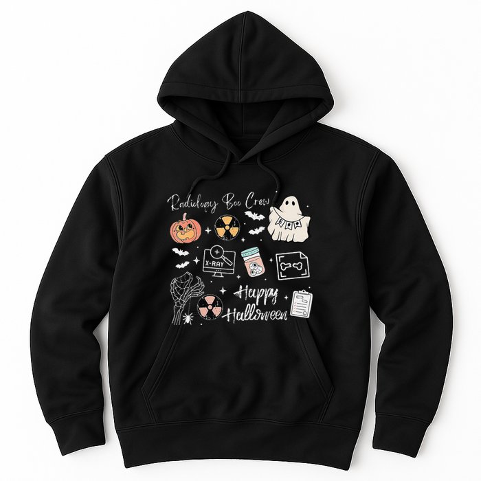 Boo Spooky Rad Tech Halloween Xray Fall Autumn Nurse Hoodie