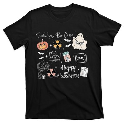 Boo Spooky Rad Tech Halloween Xray Fall Autumn Nurse T-Shirt