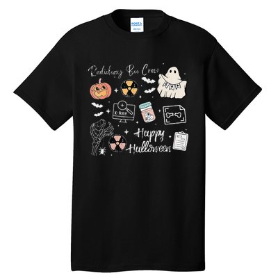 Boo Spooky Rad Tech Halloween Xray Fall Autumn Nurse Tall T-Shirt