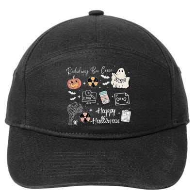 Boo Spooky Rad Tech Halloween Xray Fall Autumn Nurse 7-Panel Snapback Hat