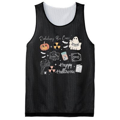 Boo Spooky Rad Tech Halloween Xray Fall Autumn Nurse Mesh Reversible Basketball Jersey Tank