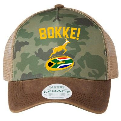 Bokke! Springbok Rugby South African Flag Legacy Tie Dye Trucker Hat