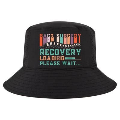 Back Surgery Recovery Funny Spinal Fusion Get Well Soon Cool Comfort Performance Bucket Hat