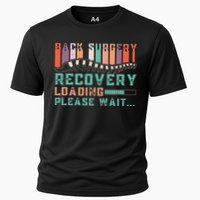 Back Surgery Recovery Funny Spinal Fusion Get Well Soon Cooling Performance Crew T-Shirt