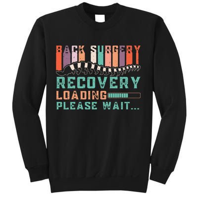 Back Surgery Recovery Funny Spinal Fusion Get Well Soon Sweatshirt