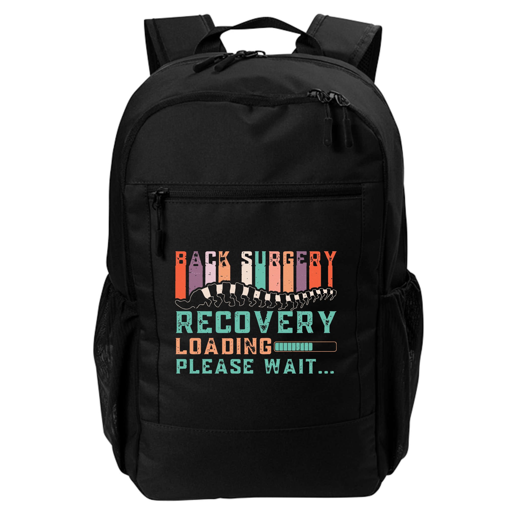Back Surgery Recovery Funny Spinal Fusion Get Well Soon Backpack