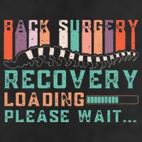 Back Surgery Recovery Funny Spinal Fusion Get Well Soon Golf Towel