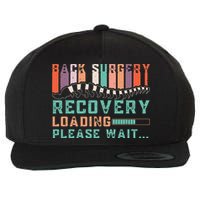 Back Surgery Recovery Funny Spinal Fusion Get Well Soon Wool Snapback Cap