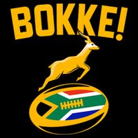 Bokke! Springbok Rugby South African Flag 16 in Basic Backpack