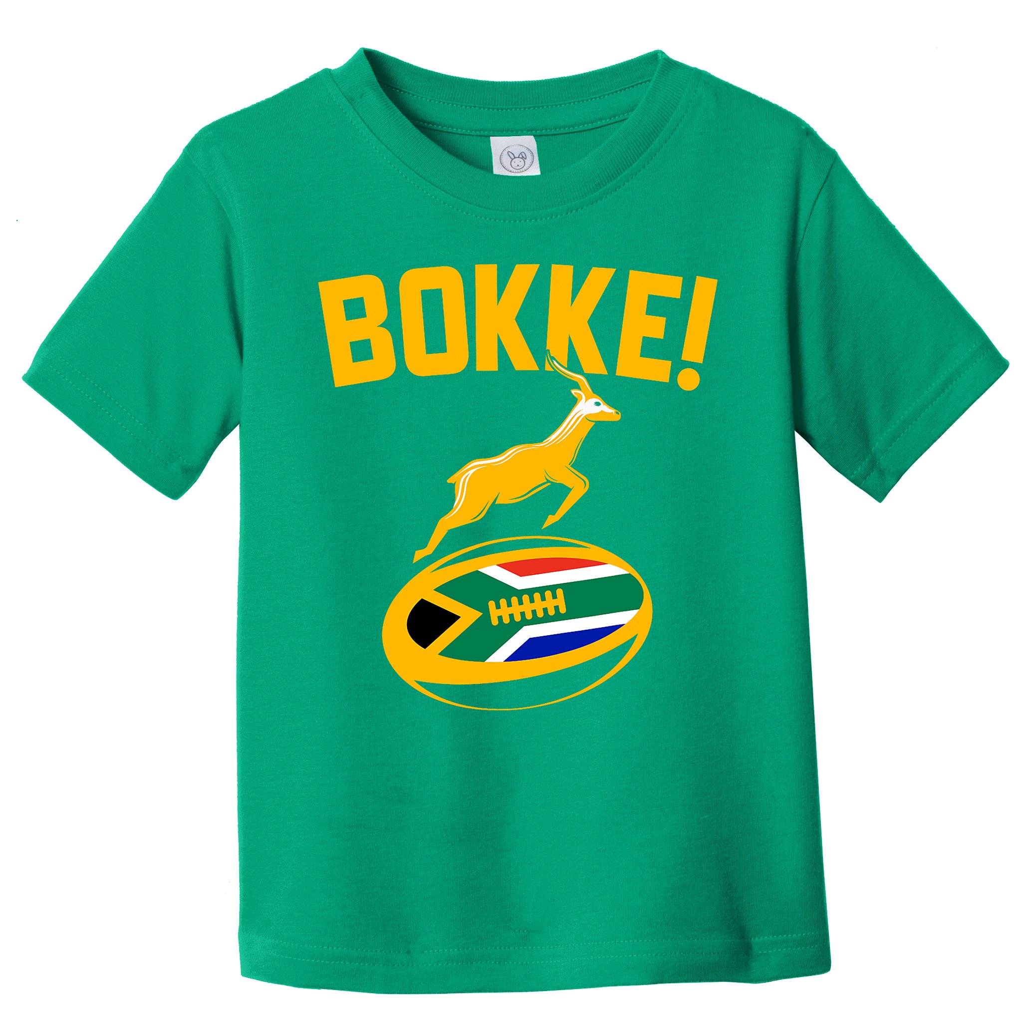 Bokke! Springbok Rugby South African Flag Toddler T-Shirt