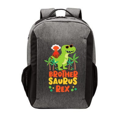 Brother Saurus Rex Dinosaur Dino Vector Backpack