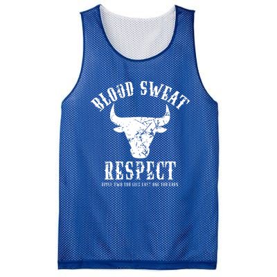 Blood Sweat Respect Tee First Two You Give Last One You Earn Gift Mesh Reversible Basketball Jersey Tank