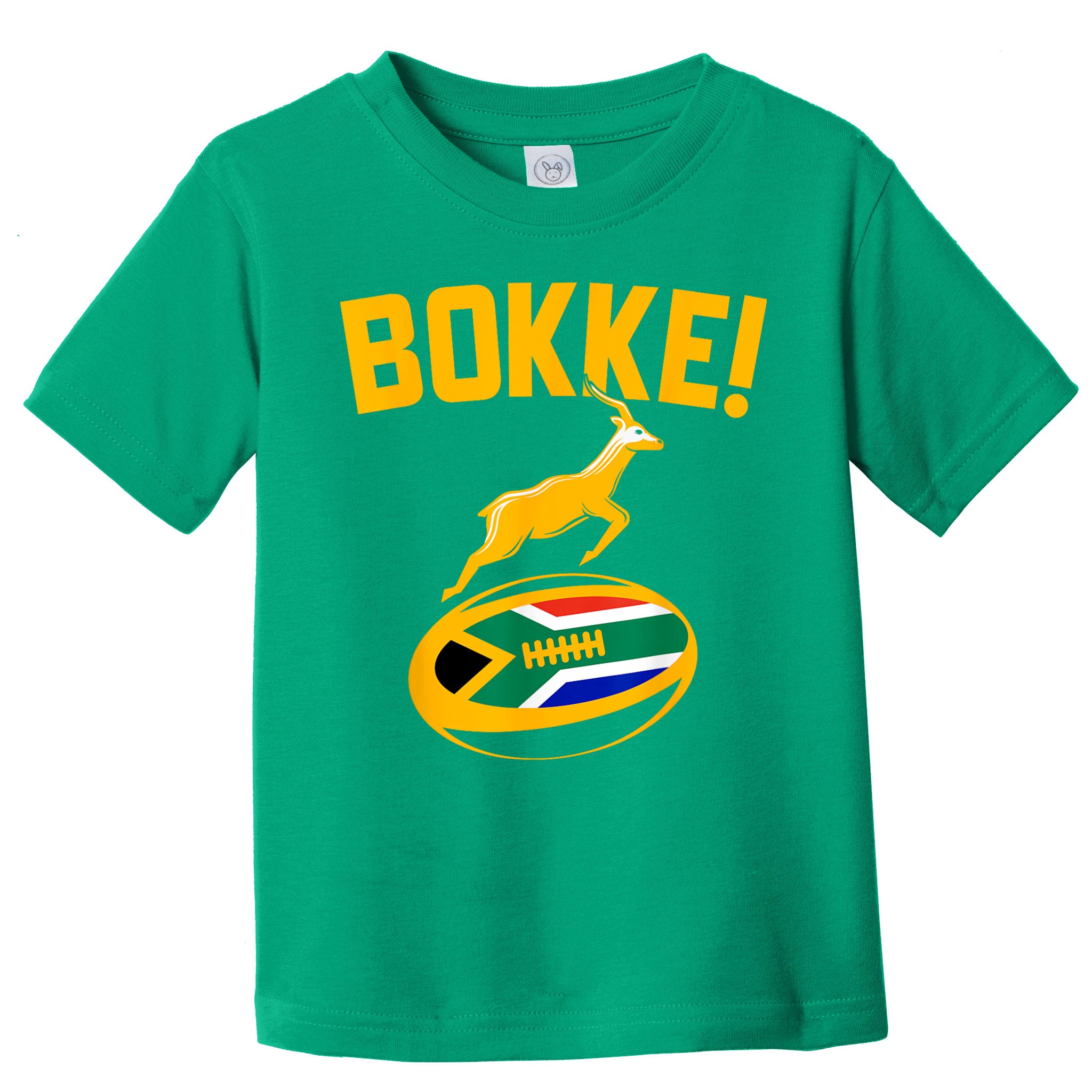 Bokke! Springbok Rugby South African Flag Toddler T-Shirt