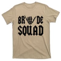 Bride Squad Rock N Roll Halloween Bachelorette Bridal Party T-Shirt