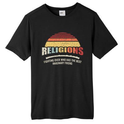 Bag Some Rays Retro Atheist Science Crew Neck Classic Fit Black Cotton & Po Tall Fusion ChromaSoft Performance T-Shirt