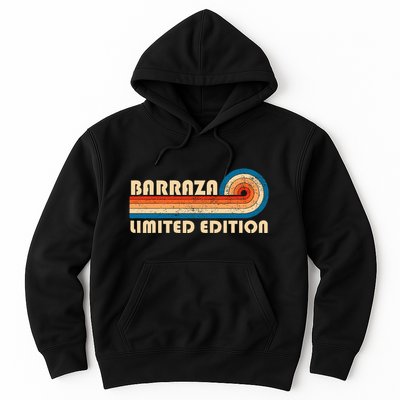 Barraza Surname Retro 80s 90s Birthday Hoodie